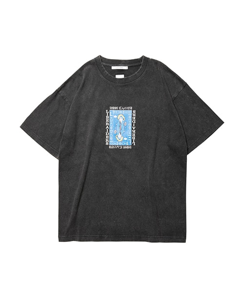 LIBERAIDERS QUEEN LOGO TEE