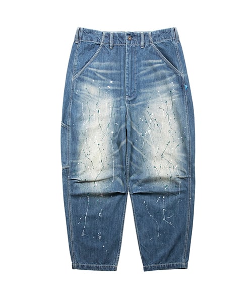 LIBERAIDERS DENIM SARROUEL PANTS BLUE リベレイダース デニム サルエル パンツ ブルー
