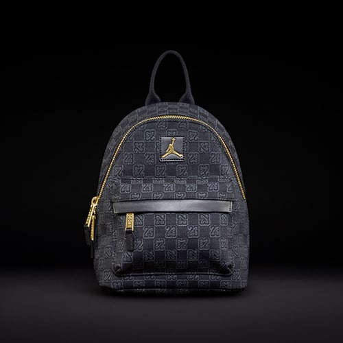 JORDAN BRAND MONOGRAM DUFFLE BAG BLACK 23HO-S