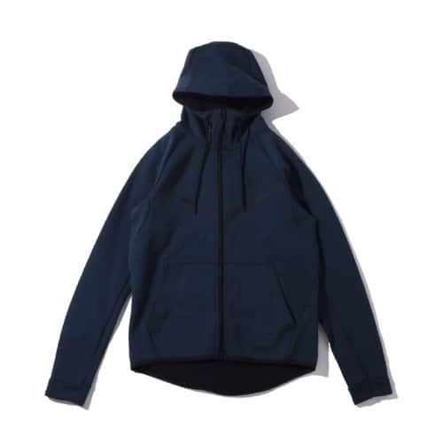 NIKE AS M NSW TCH FLC WR HOODIE FZ DEEP JUNGLE/HTR/BLACK 18SU-I