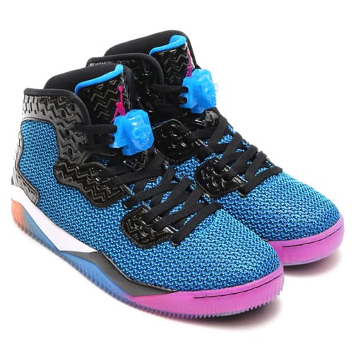 JORDAN BRAND AIR JORDAN SPIKE FORTY BLACK/FIRE PINK-PHOTO BLUE-ATOMIC ORANGE