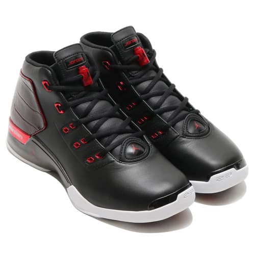 JORDAN BRAND AIR JORDAN 17 + RETRO BLACK/GYM RED-WHITE