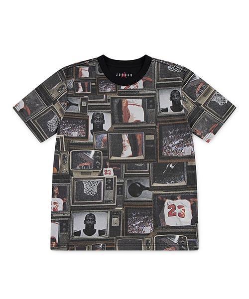 JORDAN BRAND MJ FLT ESS AOP SS TEE