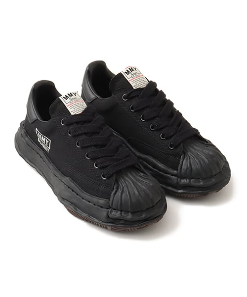 MAISON MIHARA YASUHIRO BLAKEY LOW/CANVAS ブラック/ブラック