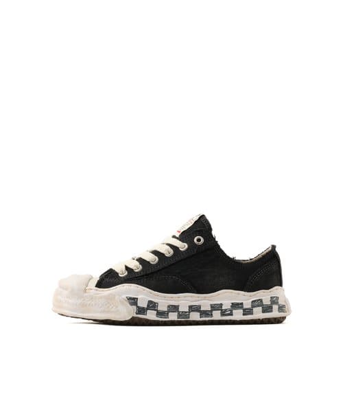 MAISON MIHARA YASUHIRO HANK GRAFFITI SOLE LOW-TOP SNEAKERS