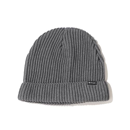 snow peak Pe/Co Knit Cap Grey 23FA-I