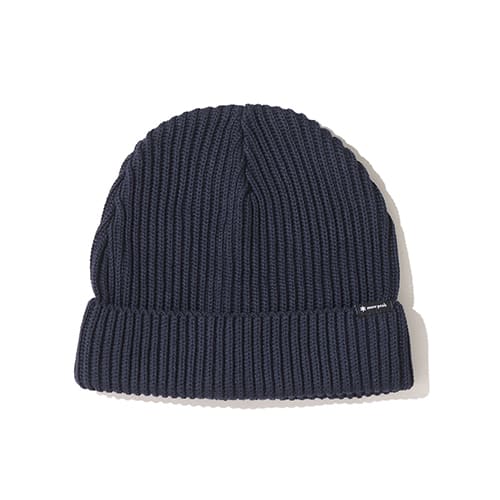 snow peak Pe/Co Knit Cap Navy 23FA-I