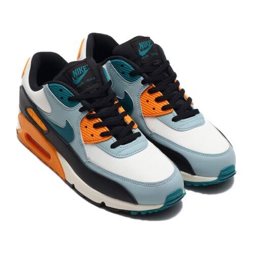 NIKE AIR MAX 90 ESSENTIAL SAILGEODE TEAL KUMQUAT OCEAN CUBE NIKE AIR MAX 90 ESSENTIAL SAILGEODE TEAL KUMQUAT OCEAN CUBE