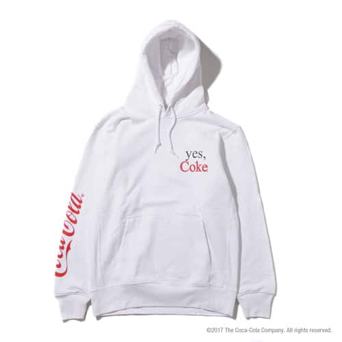 white coca cola hoodie