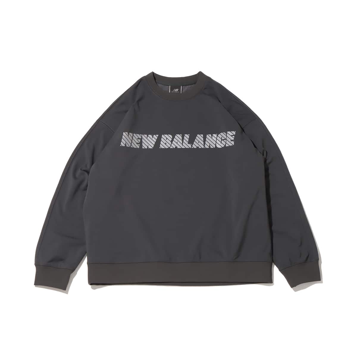 New Balance MET24 Crew Neck Sweatshirt ブラックトップ 23FW-I