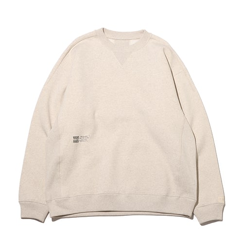 New Balance 1000 SWEAT CREWNECK REGULAR FIT オートミール 23FA-I