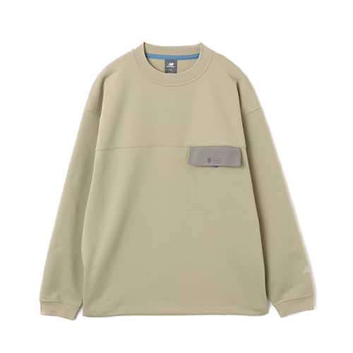 New Balance LIGHT SWEAT PULL OVER GREEN