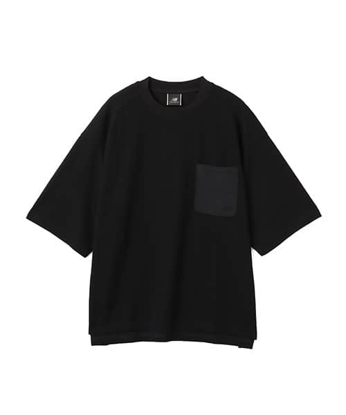 New Balance MET24 Oversized Pocket Tee ブラック