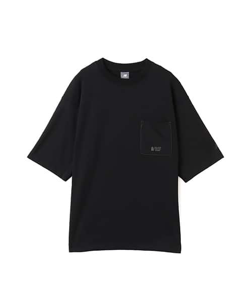 New Balance Oversized S/S Base T Shirt ブラック ニューバランス オーバーサイズド ショートスリーブ ベース Tシャツ ブラック