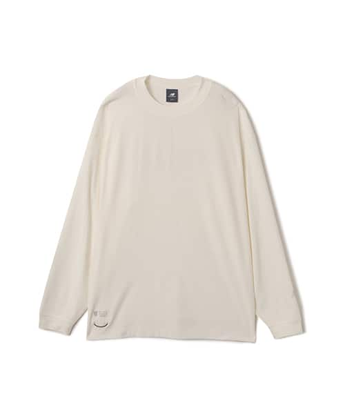 New Balance SUN SHIELD LONG SLEEVE T-SHIRT シーソルト ニューバランス サンシールド ロング スリーブ Tシャツ ホワイト