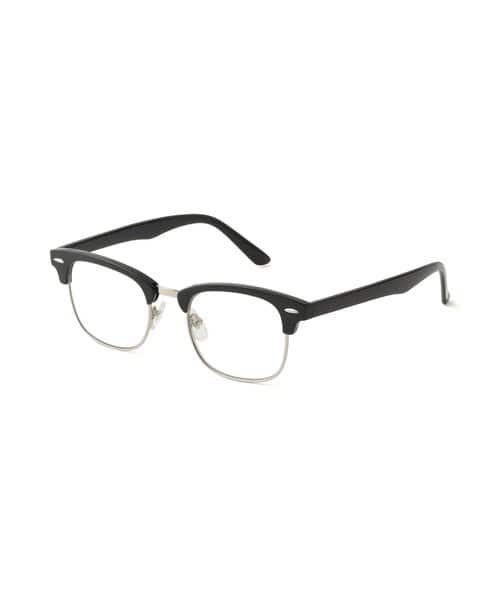 atmos pink Retro Browline Glasses