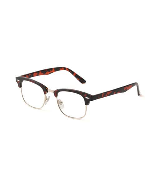 atmos pink Retro Browline Glasses