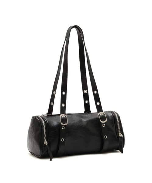 atmos pink Studded Belt Mini Boston Bag BLACK - ブラック