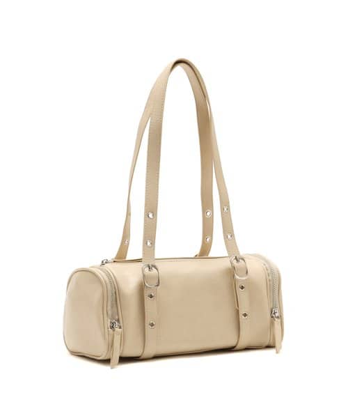 atmos pink Studded Belt Mini Boston Bag LIGHT BEIGE - ベージュ