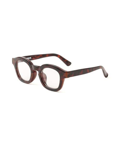 atmos pink Oval Classic Eyewear BROWN - ブラウン