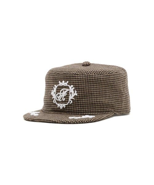 atmos pink Logo Embroidery Work Cap BROWN - ブラウン