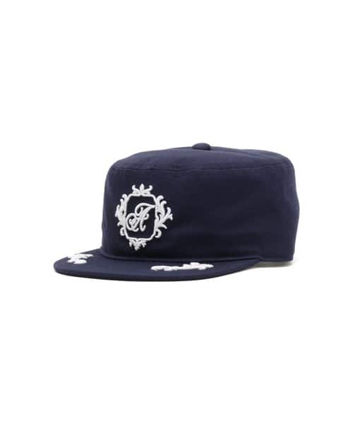 atmos pink Logo Embroidery Work Cap NAVY - ネイビー