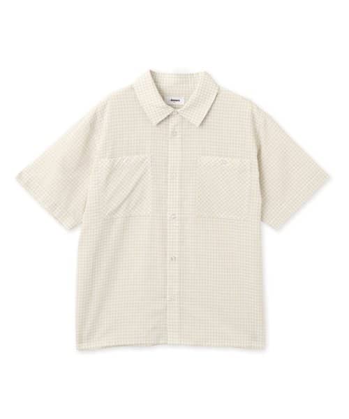 atmos pink Check Short Sleeve Shirt