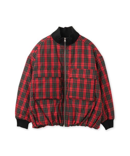 atmos pink Plaid Jacket RED - レッド