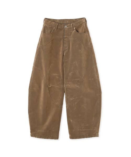 atmos pink Flocky Denim Pants BEIGE - ベージュ