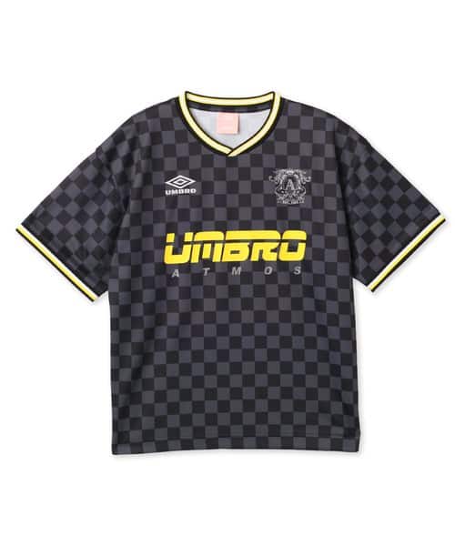 UMBRO x atmos pink SS Game Shirts BLACK - ブラック