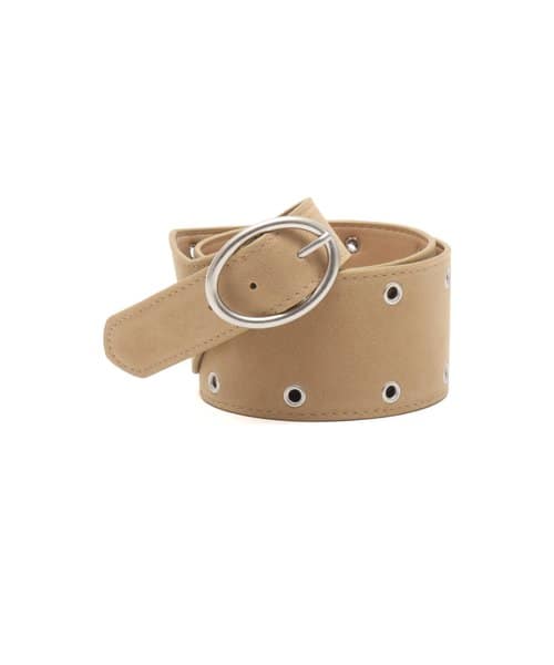 atmos pink Faux Suede Belt