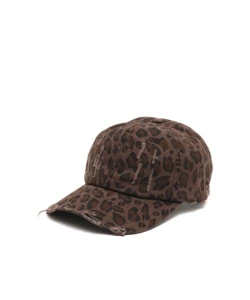 atmos pink Leopard Damage Cap