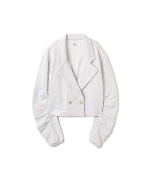 atmos pink Jersey Cropped Jacket GRAY - グレー