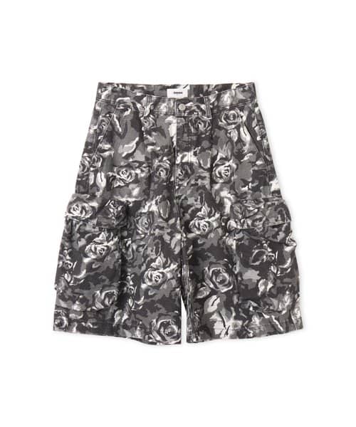 atmos pink Rose Camouflage Half Pants