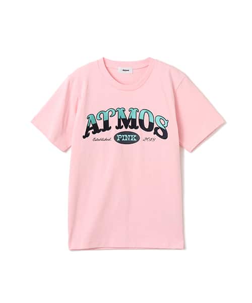 atmos pink Embroidery Logo T-shirt PINK - ピンク
