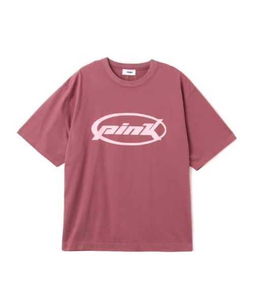 atmos pink Oval Logo T-shirt PINK - ピンク