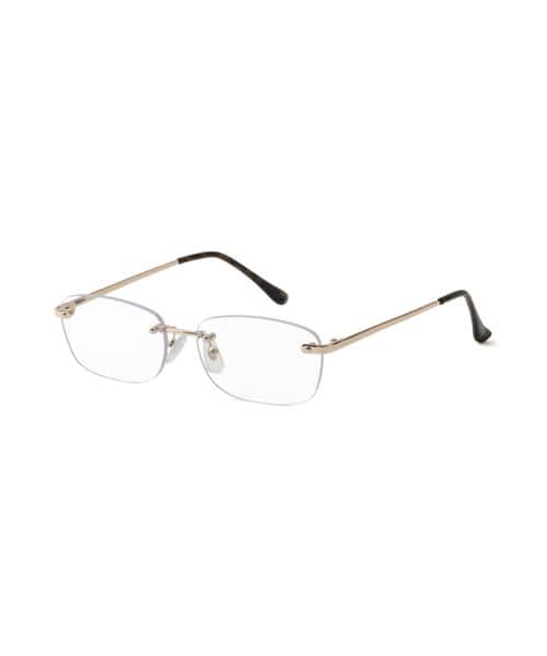 atmos pink Square Clear Glasses