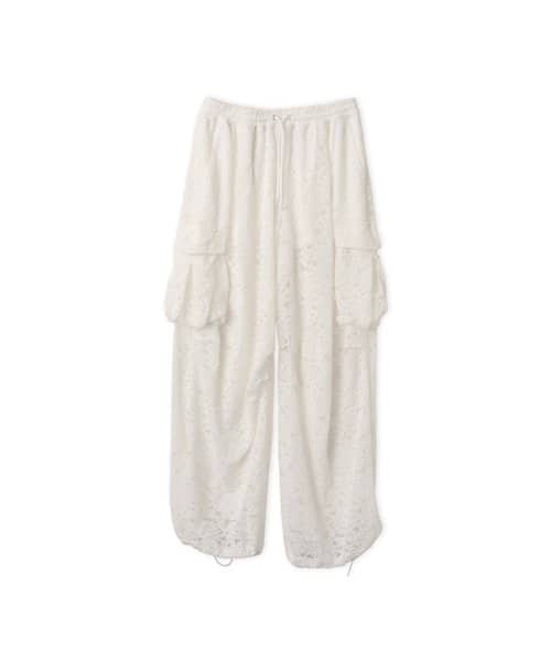 atmos pink Lace Cargo Pants