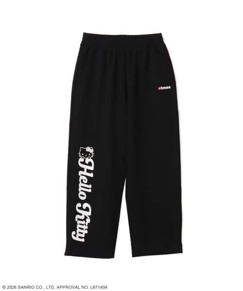 atmos pink x HELLO KITTY Sweat Pants BLACK - ブラック