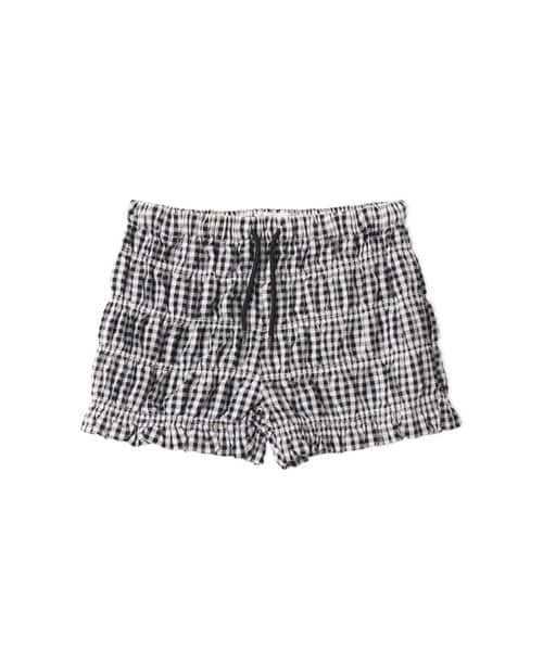 atmos pink Gingham Check Short Pants BLACK - ブラック