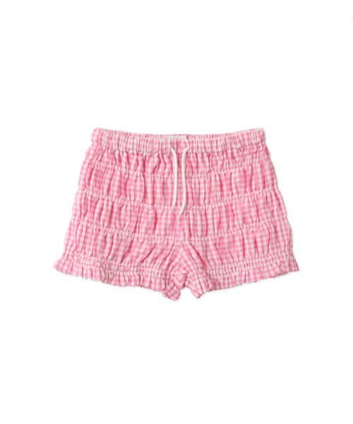 atmos pink Gingham Check Short Pants PINK