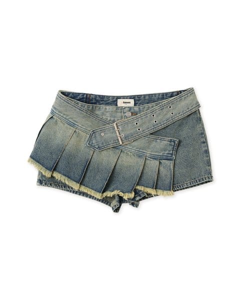 atmos pink Layered Short Pants BLUE アトモス ピンク レイヤード ショート パンツ ブルー