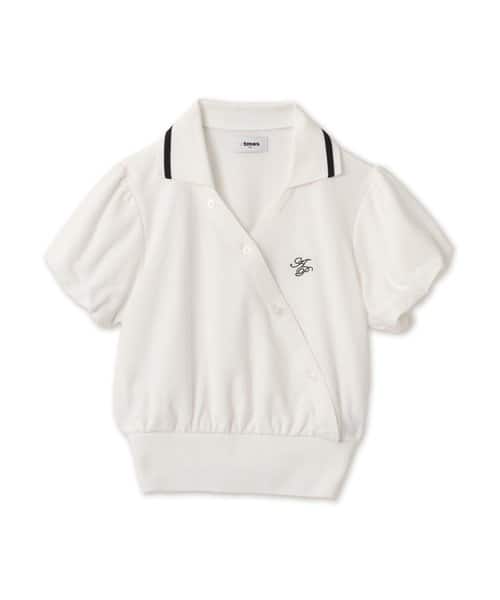 atmos pink Cashe-Coeur Polo Shirt WHITE - ホワイト