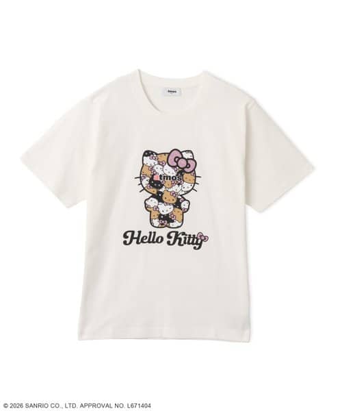 atmos pink x HELLO KITTY Big T-shirt WHITE - ホワイト