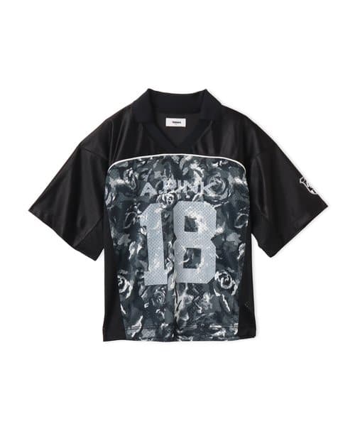 atmos pink Rose Camouflage Game Shirt BLACK - ブラック