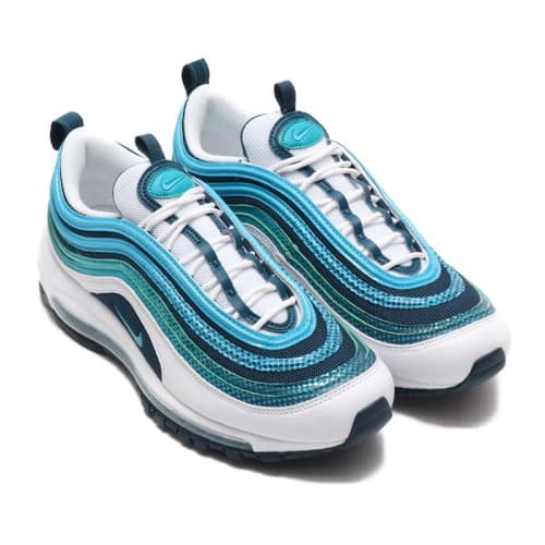 NIKE AIR MAX 97 SE WHITE/SPRT TEAL-NGHTSHD-BL FRY 19SU-S