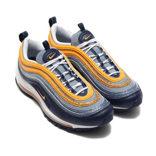 NIKE AIR MAX 97 SE MID NAVY/LSR ORNG-OBSDN MST 19SU-S