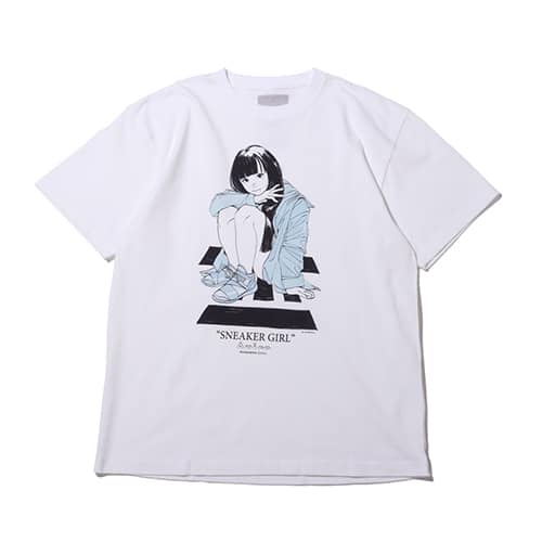 Anicoremix Gallery Sneaker GIRL TEE TYPE4 WHITE 21SP-I