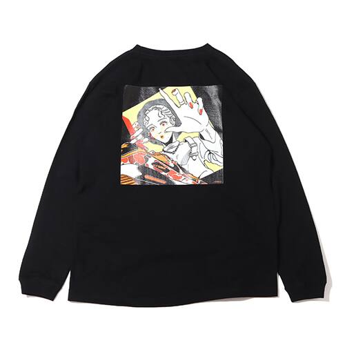 artrA ナガミネショウコ LS TEE BLACK 22SP-I