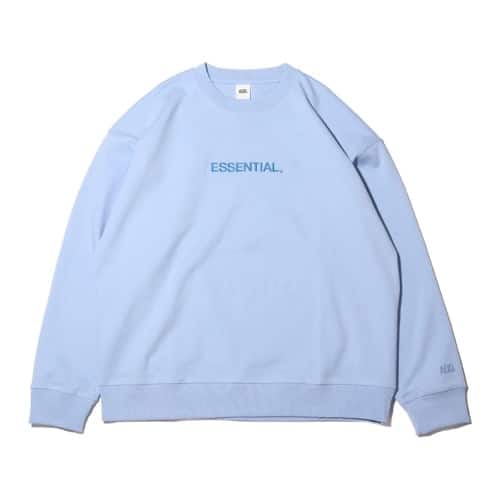add seoul ESSENTIAL LOGO SWEATSHIRT BLUE 20SP-I - ブルー